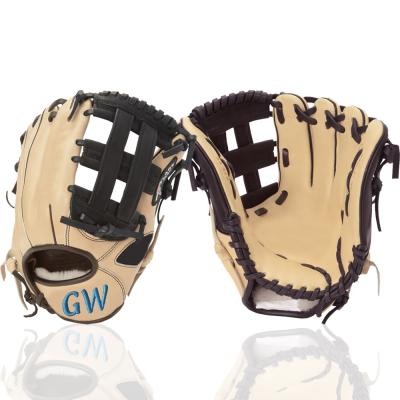 China Sports Customized Pigskin Baseball Gloves 11.5 Inch Japanese Straight Throw Kip Leather Baseball Gloves for sale