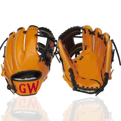 China Wholesale Sports Baseball Glove Wrap Customized Kip Leather Softball Glove Japanese Baseball Gloves for sale