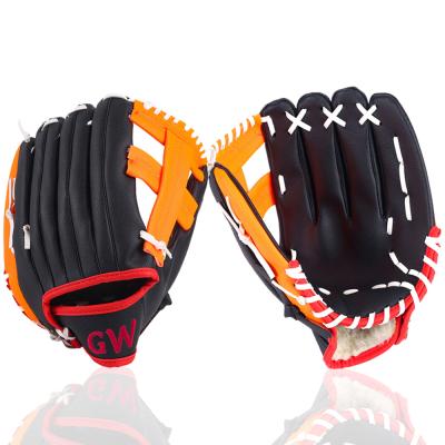 China Sports Training Leather Baseball Gloves Wholesale Cheap Batting Baseball Gloves PU Leather Baseball Gloves Manufacturer for sale