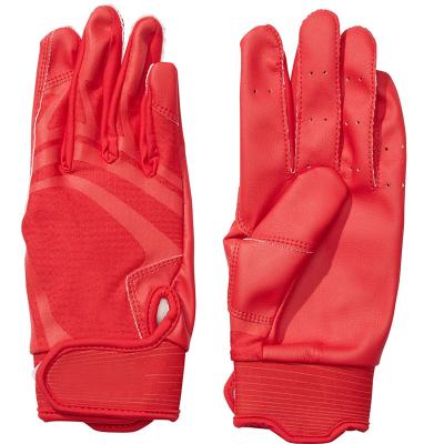 China Wholesale Durable Batting Gloves Customize Logo Batting Gloves Genuine Leather New Baseball Batting Gloves Baseball for sale