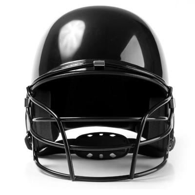 China High Quality Sports User Selling Baseball Helmets ABS Shell Kids Adult Black Color Baseball Impact Resistant Wadding Helmet for sale