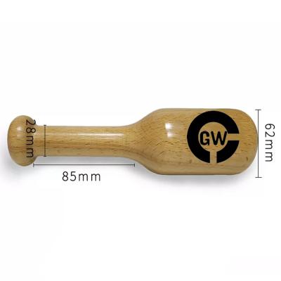 China Baseball Glove Customized Clean Mallet Wholesale Wooden Baseball Glove Wooden Handle Hammer Crab Forming Mallet for sale