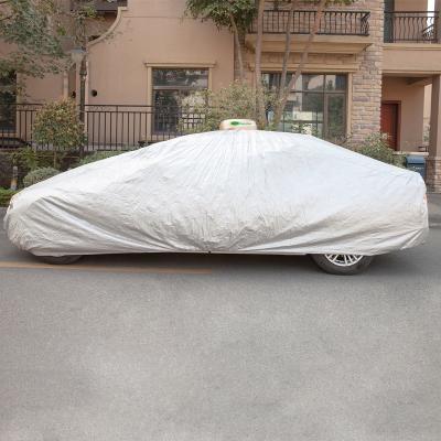 China UV Protection Innovation Retractable Auto Car Cover With Body Remote Control Solar Powered Cover for sale