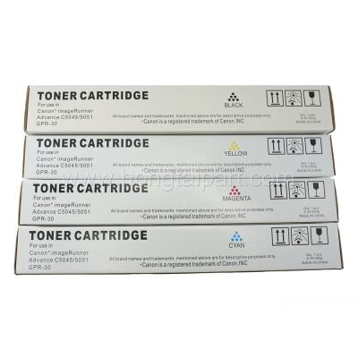 Cina Cartuccia del toner per avanzamento C5045 C5051 C5250 C5255 (GPR30 2789B003 2793B003 2797B003 2801B003) di Canon Imagerunner in vendita