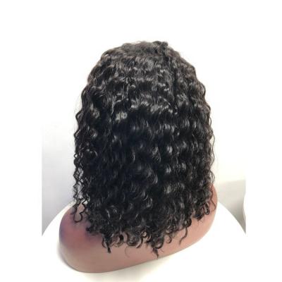 China Preplucked Frontec Premium Quality Deep Wave Hair Bob Wigs Ready To Ship, Accept Paypal for sale