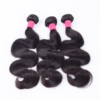 China Wholesale Double Weft 18 Inch Brazilian Body Wave Virgin Hair Bundles Weave Bundle Hair Extensions for sale