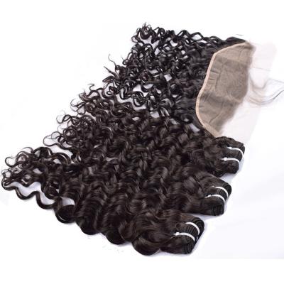 China Fast Shipping Double Weft Russian Hair Italian Wave Bundles Hair Salon Shop for sale