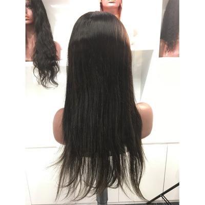 China Preplucked Cuticle Aligned Custom Unprocessed Straight Hair 13*4 Lace Frontal Wigs Wigs for sale