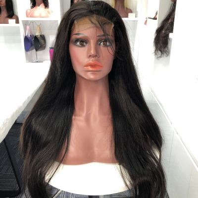 China Preplucked Frontec Straight Wigs Brazilian Straight 4x4 Lace Closure Hair Wigs 10