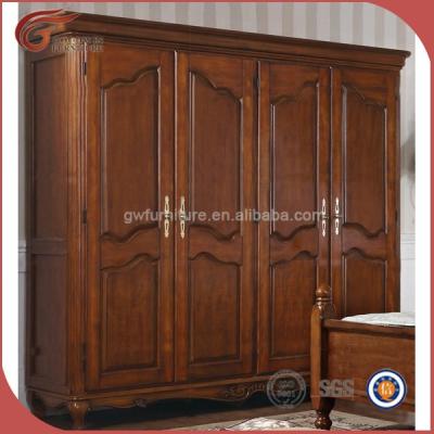 China Classic Wooden Wardrobe Designs A75 (Others) European Style Adjustable for sale