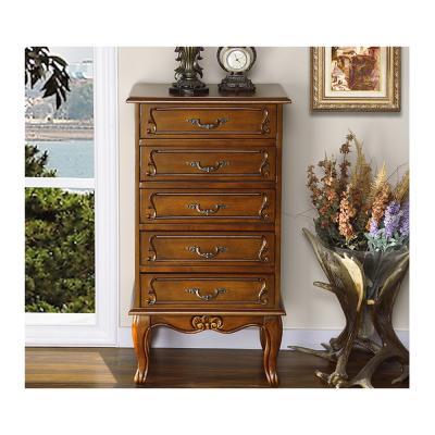 China Stable White Painted Oak Wood Furniture Drawer Chest WA616 for sale