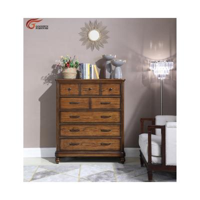 China Other Goodwin Cheap Price Antique Style Bedroom Decor Bedroom Furniture Drawer Chest GL10.1-10.3 Inside for sale