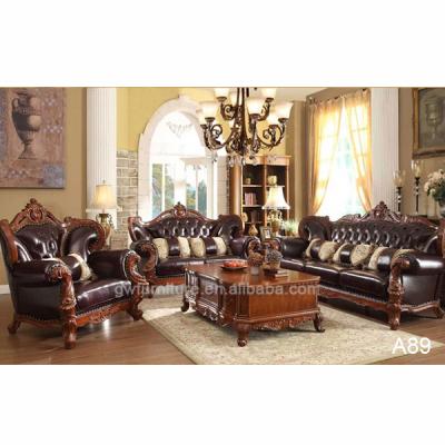 China Antique wooden american sectional sofa sofa set living room furniture for sale for sale