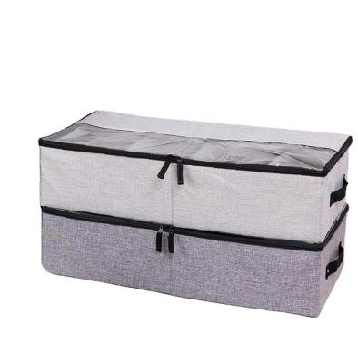 China Sustainable underbed storage organizer underbed storage box clothes storage for sale