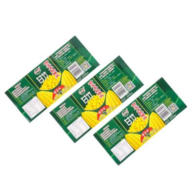 China Wet Glue Label for Customized Adhesive Label Printing on Jars Cans Bottles for sale