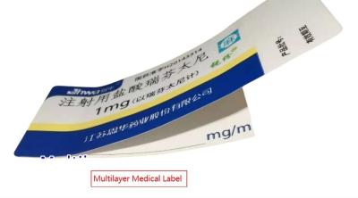 China Custom Pharmaceutical Labels  Personalized  Label Sticker Printing for any  Products for sale