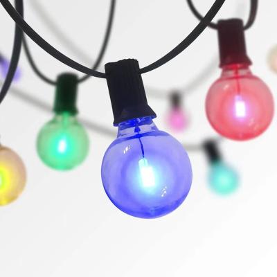 China 2022 Garden Christmas Hot Products Outdoor Waterproof Smart String Lights Multiple Colors Led String Lights for sale