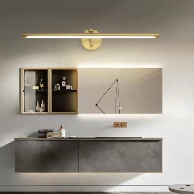 China Amazon Hotel Modern Hot Selling Headlight Bathroom Led Mirror Retractable And Adjustable Lamps For Bathroom Dressing Room for sale