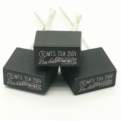 China Durable Cheap Type Black Delay Factory Price Micro Miniature Resistor Subminiature Fuse for sale