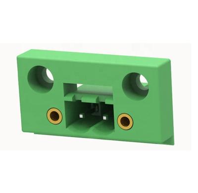 China PA66 5.08mm Single Row In A Straight Line PCB Pluggable Terminal Block Connector With 22 Potentials for sale