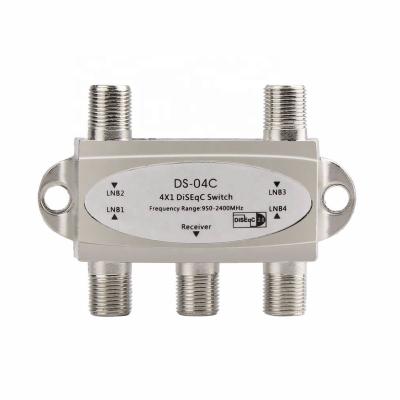 China China factory price diseqc aluminum waterproof multi switch 4x1 for sale