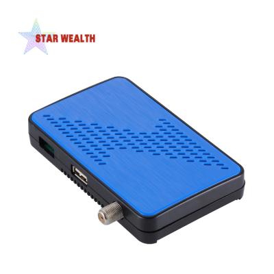 China Mini Factory Supply USB DVB S2 Receiver Mini Usb DVB S2 Set Top Box H.264 NM774 HD Satellite Blue - F for sale