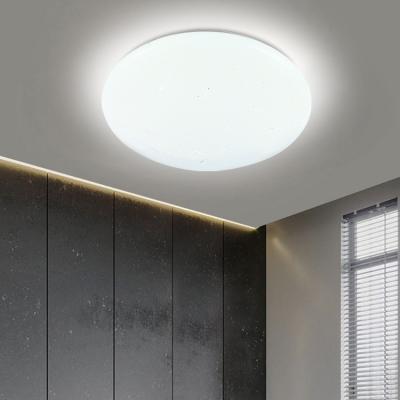 China Zhongshan Ceiling Light Modern Design Bedroom Decoration Outdoor Mounted White Round Ceiling Lamp for sale