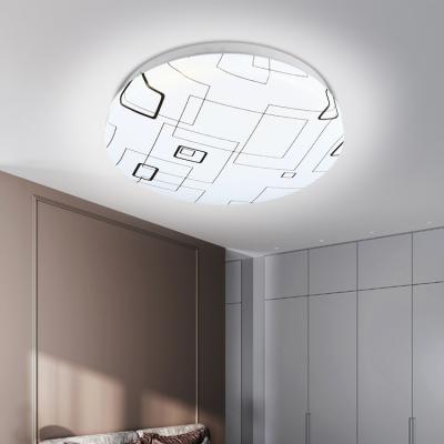 China New Design Surface Mounted Ceiling Lamp For Bedroom Living Room Lights PVC Iron LED Ceiling Lamp for sale