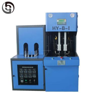 China Bottle Custom Design Semi-automatic Pet Plastic Bottle Preform Blow Molding Blow Molding Machine High Speed for sale