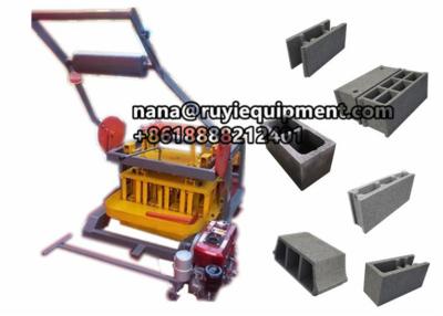 China diesel egglaying concrete block machine for hollow blocks solid blocks for sale