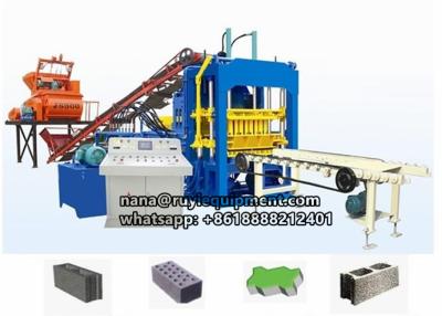 China 4-15 fully automatic concrete hollow block color paving block machine for sale