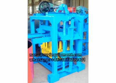 China 4-40 small hollow block solid block concrete block making machine for sale