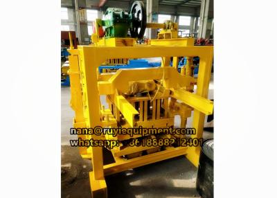 China high quality 4-40 small concrete cement hollow block making machine for sale