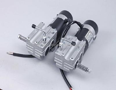 China Gearbox Motor M#35 32:1 450W 4200rpm Electric Power Wheelchair Parts Common Type 41X27X21cm for sale