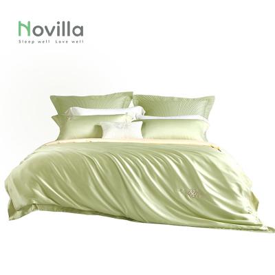 China Hotel anti-static sheet sets bedding wholesale king size duvet cover set luxury tencel bedding set for sale