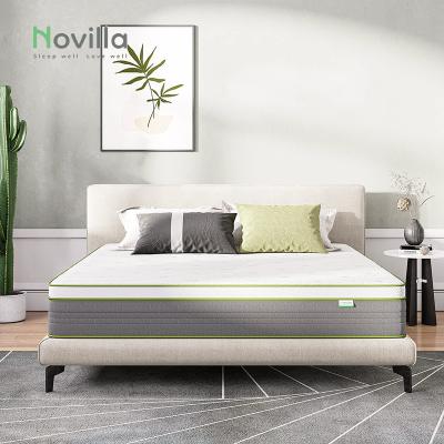 Chine Factory Foldable Customize Roll Mattress In A Box Cooling Orthopedic Natural Latex Charcoal Memory Foam Bamboo Bed Bases à vendre