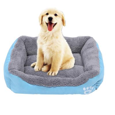 China Breathable Fluffy Comfy Calming Cotton Washable Long Plush Deep Sleep Drop Shipping Donut Fluffy Plush Calming Cat Bed Luxury Pet Dog Bed for sale