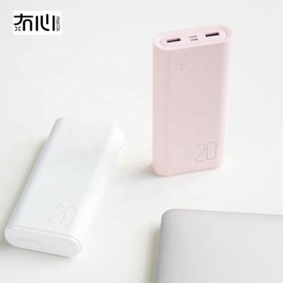 China High quality original design ABS+PC Maoxin micro powerbank type c mini IP power bank 20000mah for mobile for sale