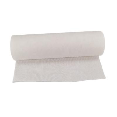 China 200gsm PET spunbond fabric waterproof nonwoven roll polyester spunbond nonwoven fabric for sale