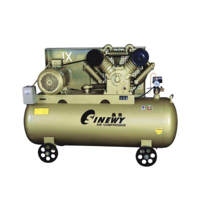 China V1.0/12.5 oil-lubricated Chinese double-stage belt-driven air compressors for sale