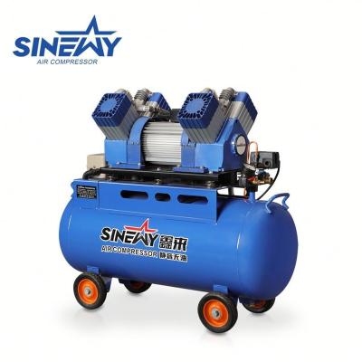 China Oil Free 220v 1.5hp Germany Custom Logo Available Air Compressor for sale