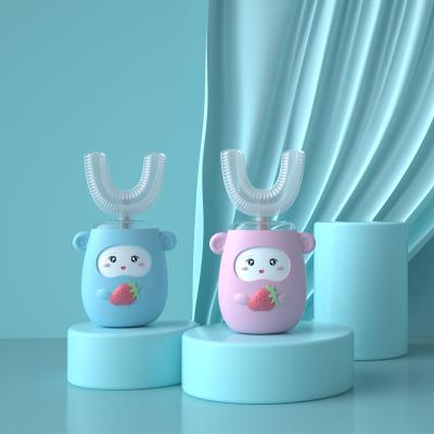 China Good Selling High Quality Battery Operated Cute Minimalist Silicone Sheep Electric Toothbrush for sale