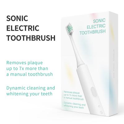 China Latest Design OEM Ultrasonic Adult Deep Clean Electric Toothbrush 800mAh for sale