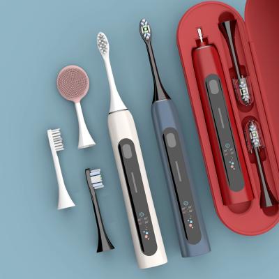 China Manufacturer Supplier Gift Travel Portable Designs Electric Toothbrush Adults 1200mAh for sale