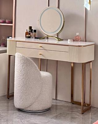 China Adjustable (Height) Customized Dressing Table And Dressing Table Mirror Stool Set For Home Furniture for sale