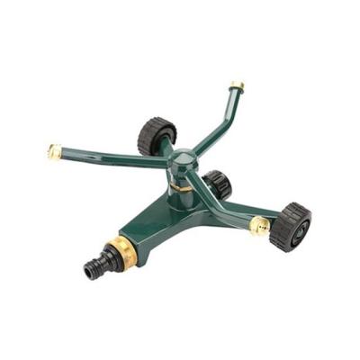 China Easily Install 3AM Rotary Sprinkler With Metal Tool Impact 3 Arm Brass Garden Swirl Sprinkler System for sale