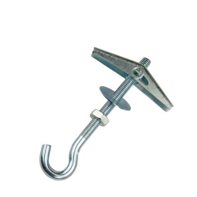 China Carbon Steel Steel Anchor Expansion Bolts Spring Toggle With Heavy Duty C Hook Bolts Anchor Bolts for sale