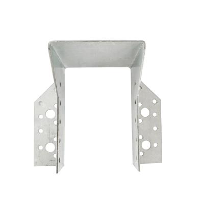 China Wooden Hanger Joist Hanger Sheet Material Galvanized Connector Outer Bend Type For Building for sale