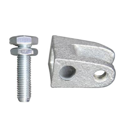 China M10-1.5 Top Heavy Duty Galvanized Cast Iron Beam Clamps With Bolt And Nut for sale