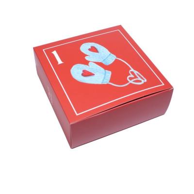 China Small Packaging Boxes  Custom Mystery Box For Skincares And Christmas Advent Calendar Box for sale